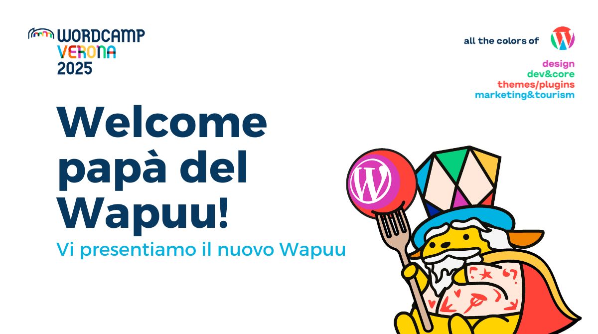 Benvenuto, Papà del Wapuu! La Mascotte Ufficiale del WordCamp Verona 2025